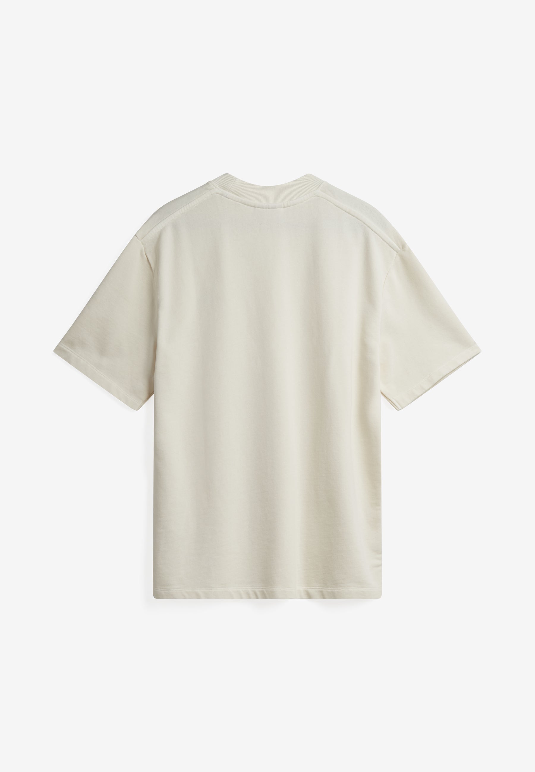 【新品未開封】soyy. Velour Tee ecru Terry rlx chain ss tee G4606 Long Sleeved T-shirt - 0608 Coco Milk