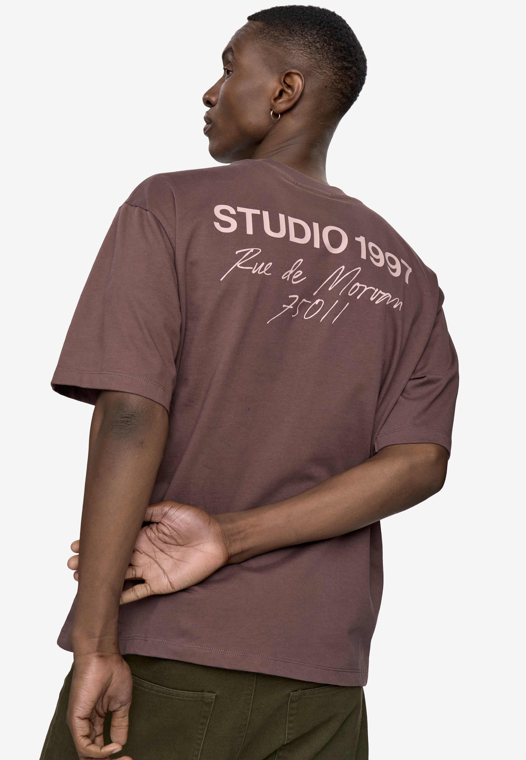 minimum male Terry rlx studio ss tee G4844 Short Sleeved T-shirt 1409 Peppercorn