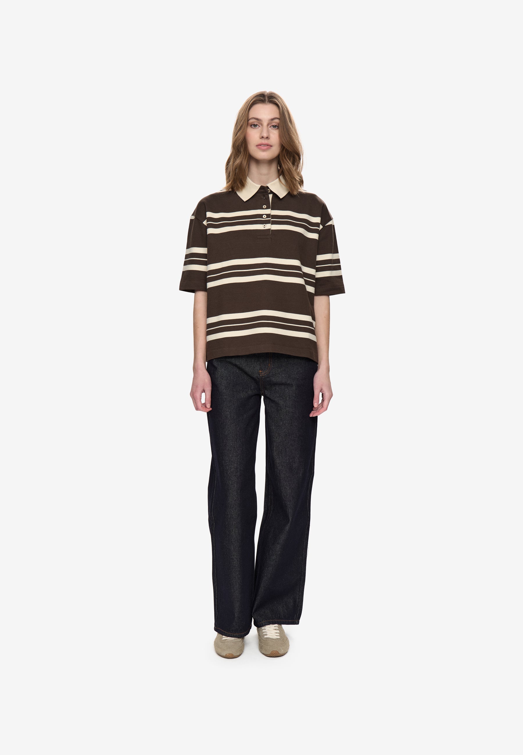 minimum female Thea ss polo G4771 Polo 0812 Turkish Coffee