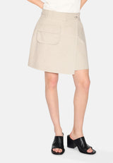 minimum female Thilda skirt 4140 Short Skirt 1105 Brown Rice