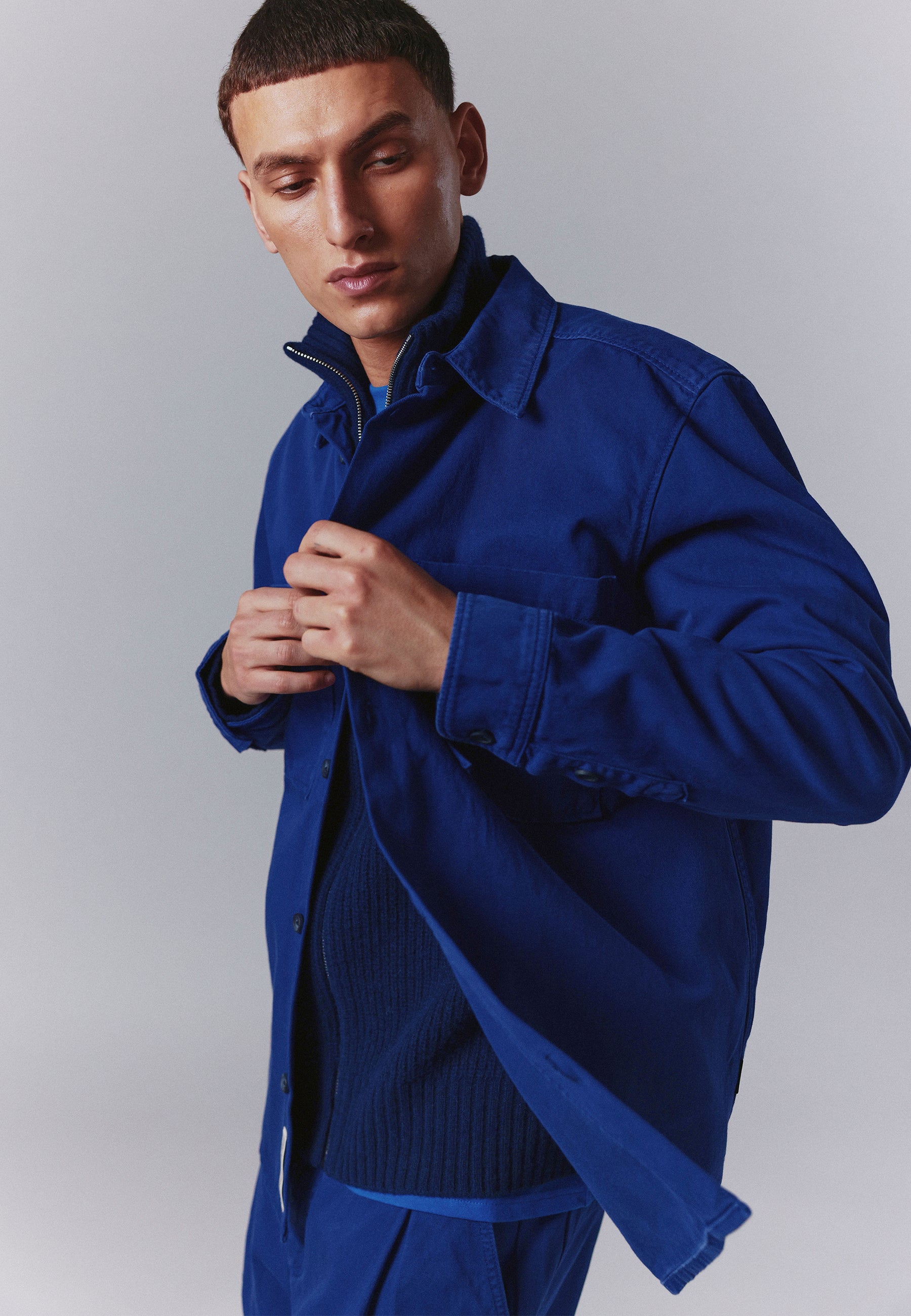 Titan Overshirt 4470 Overshirt - 4148 Victoria Blue
