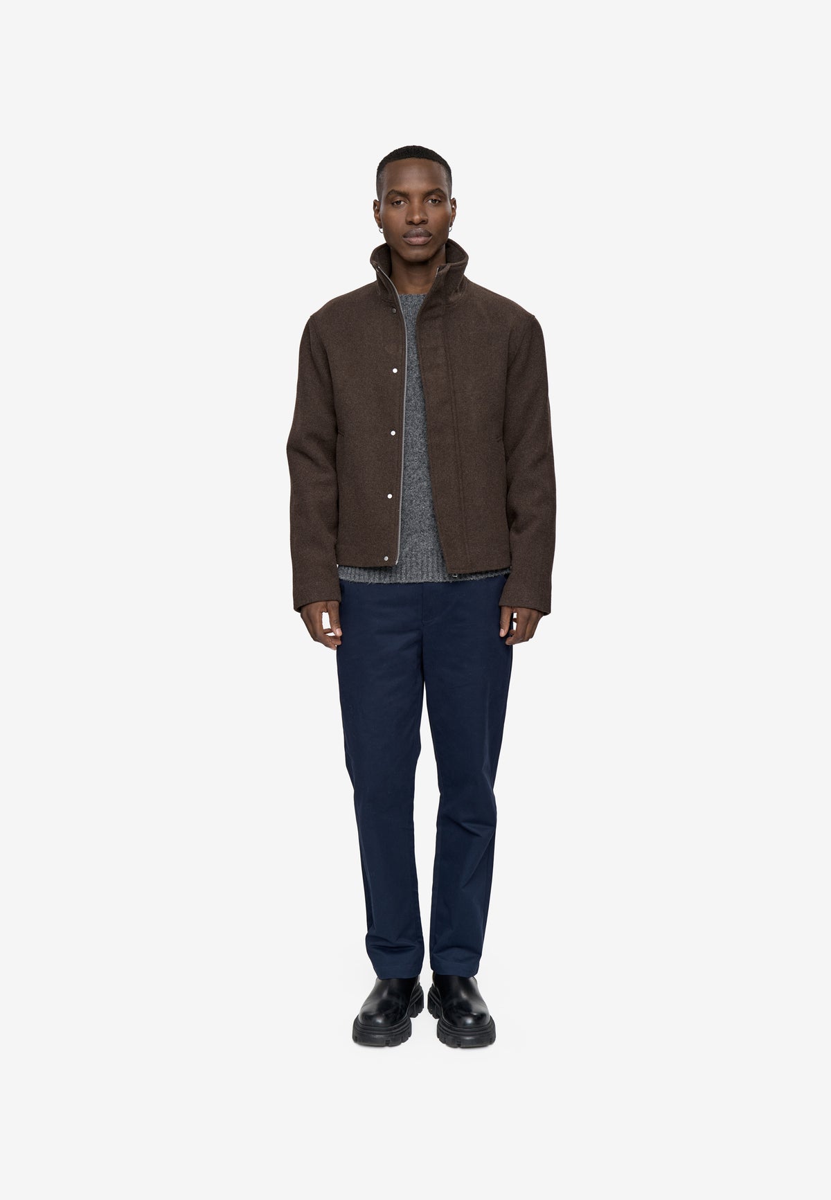minimum male Trenton jacket 4819 Jacket 0812 Turkish Coffee