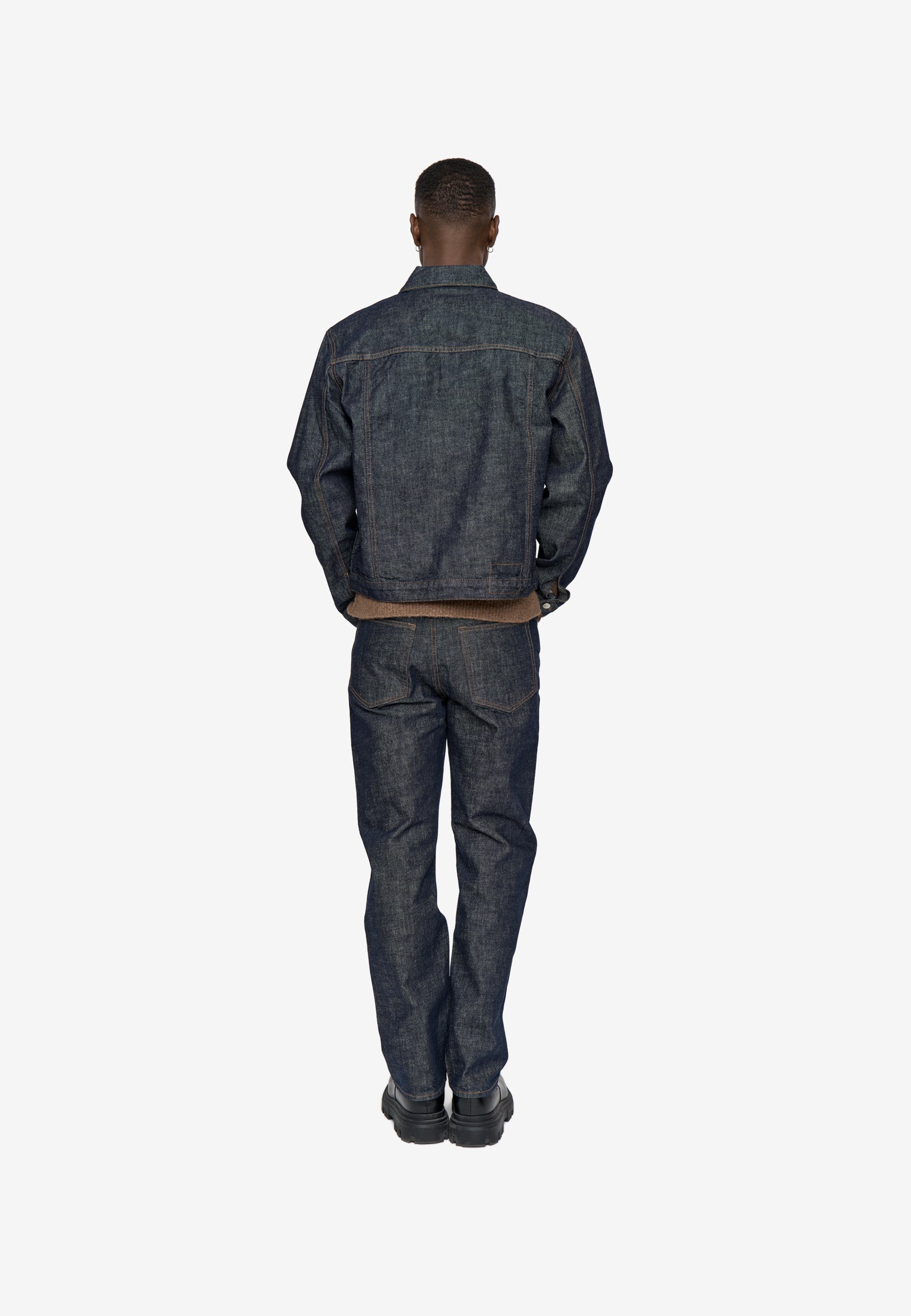 minimum male Troy jacket 4865 Denim Jacket 1003 Dark Blue