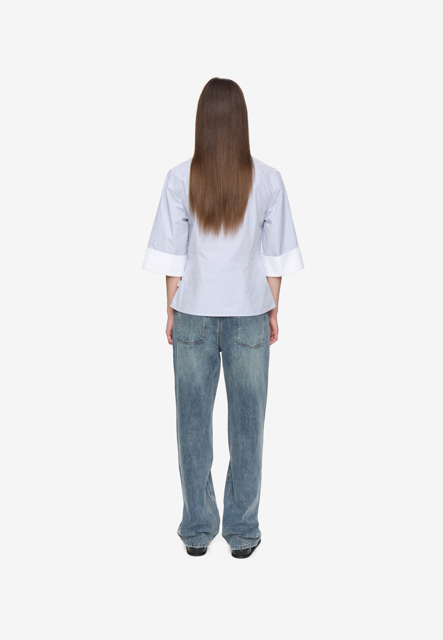 minimum female Una ss shirt 4670 Short Sleeved Shirt 4320 Baltic Sea