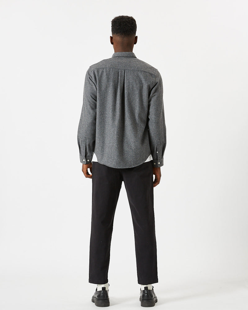 minimum male Waynes 2.0 1379 Long Sleeved Shirt 960M Grey Melange