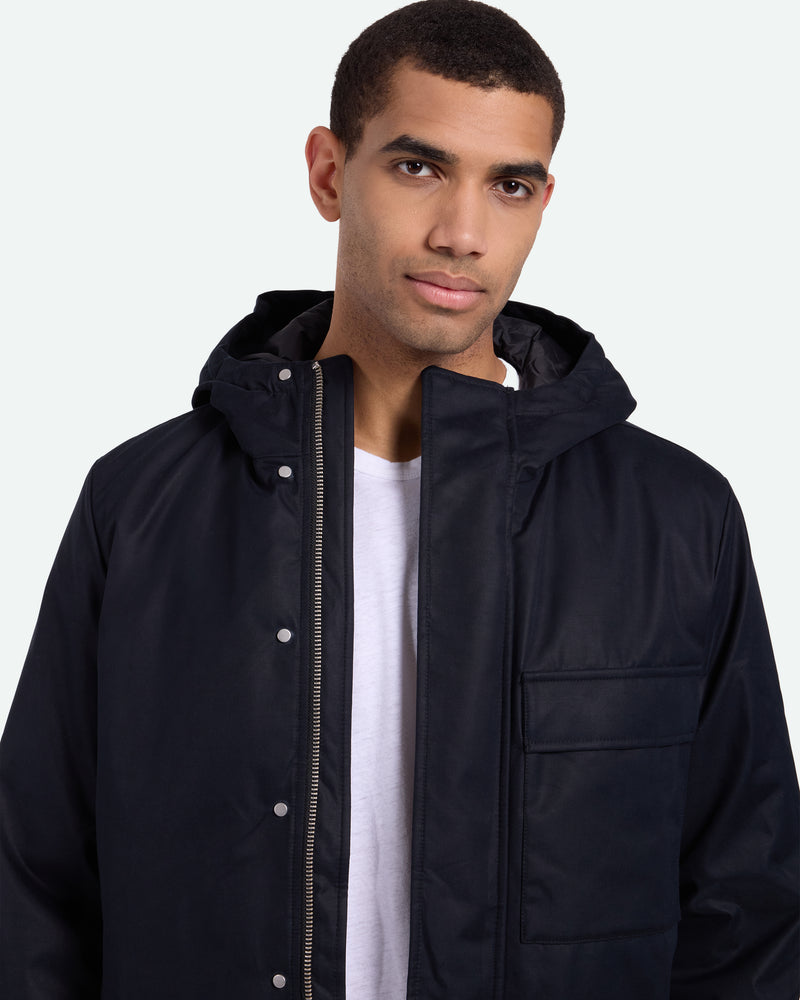 minimum male Yves Outerwear 3696 Outerwear 999 Black