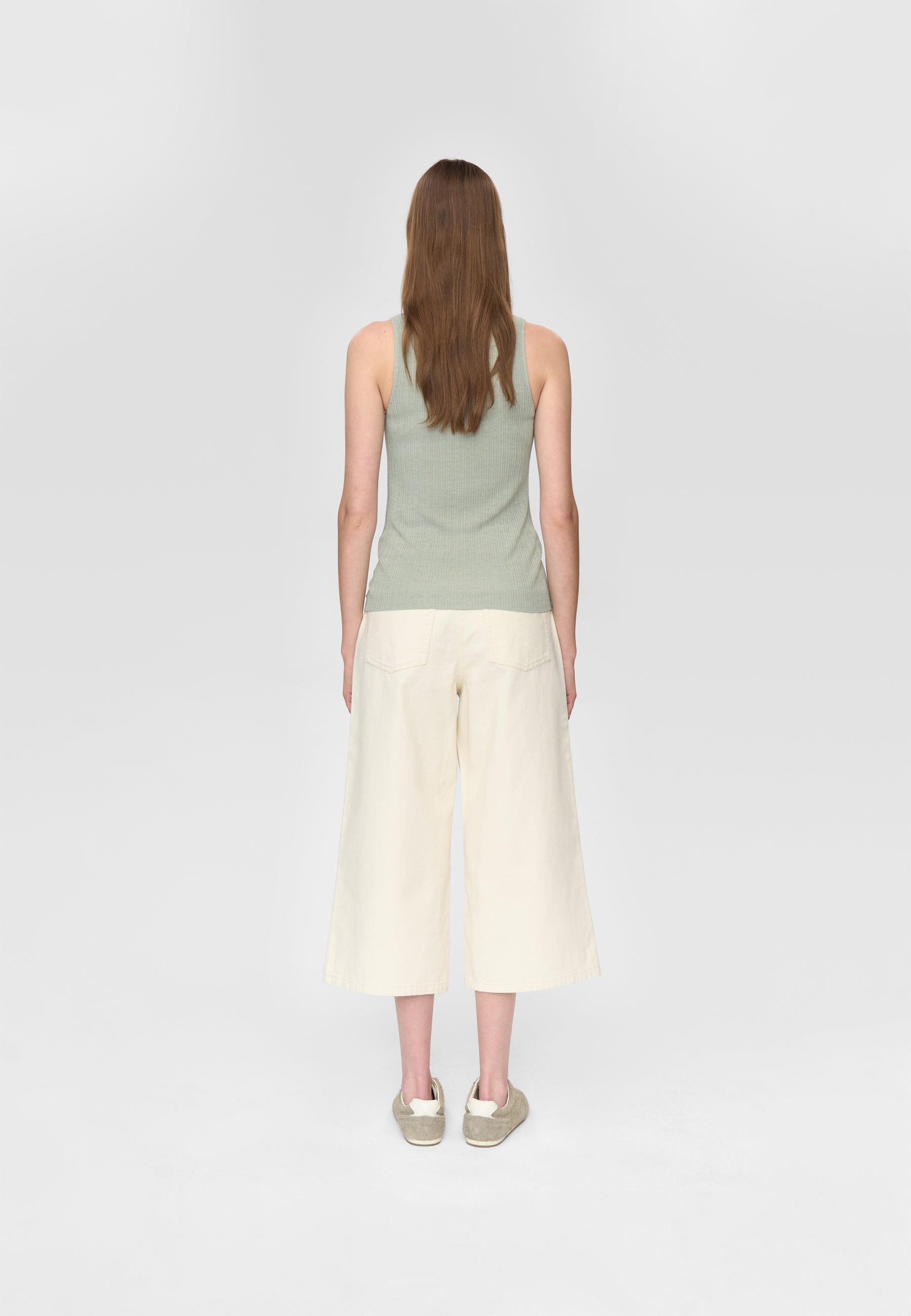 minimum female Zita knit top 4152 Top 0110 Desert Sage